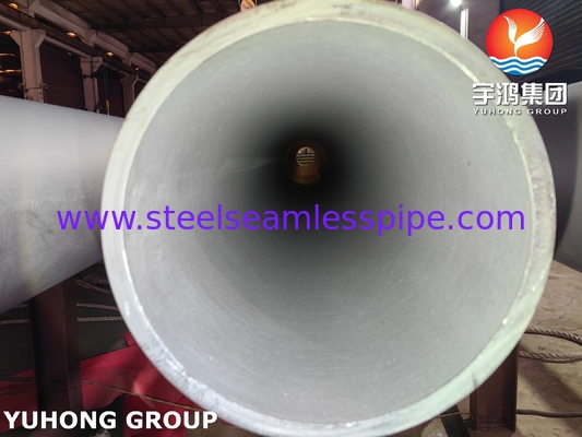 ASTM A790 UNS S31803 Tubo de aço duplex sem costura, em conserva, aquecido