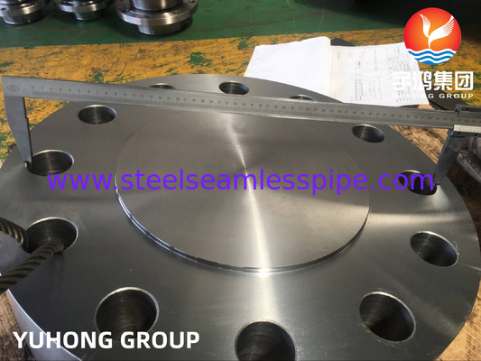 ASTM A182 F22 Aço ligado forjado, flange cega, face levantada B16.5