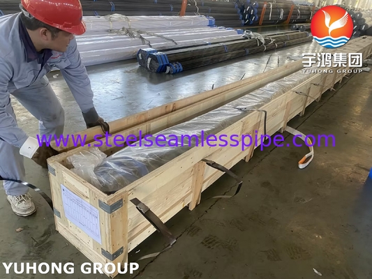 Tubo de trocador de calor de aço carbono ASTM A179 / ASME SA179