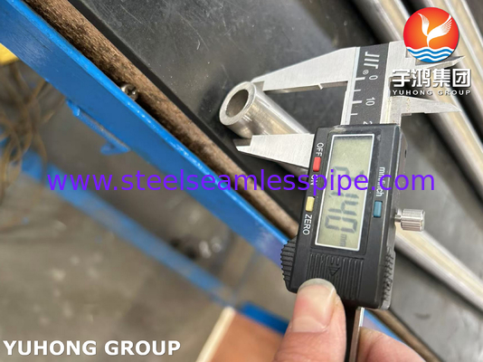 ASTM B163 N04400 Tubo sem costura de aço ligado no condensador e trocador de calor