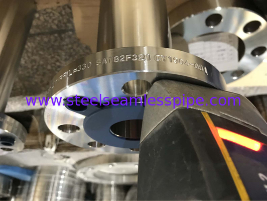 FLAGANÇA WNRF de pescoço longo de aço inoxidável,A182 F321 B16.5 CLASSE 300