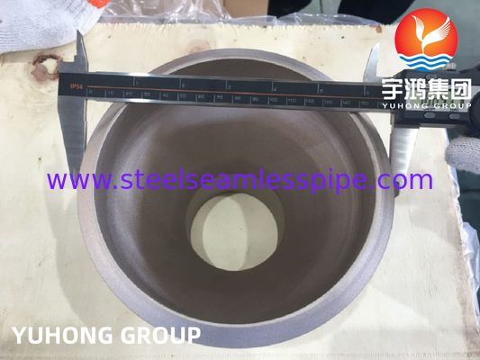 ASTM B466 C70600 Copper Nickel Fitting Reducer excêntrico B16.9 para sistema de arrefecimento
