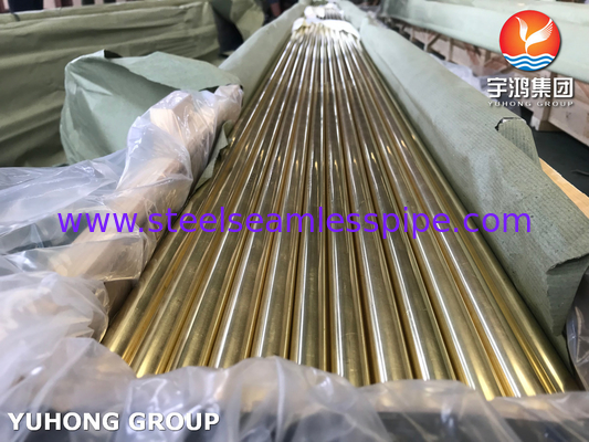 Tubo de Cobre Níquel C44300 ASTM B111 / ASME SB111 para Aplicações em Condensadores e Trocadores de Calor