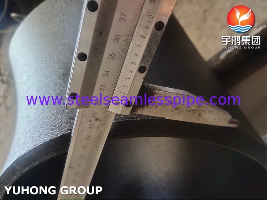 ASTM A234 WPB Cobre de aço carbono Cotovelo 45DEG LR Buttwelded B16.9