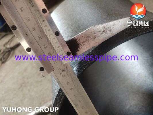 Cotovelo de encaixe de aço carbono ASTM A234 WPB 45GRAUS Raio Longo Soldado a topo B16.9
