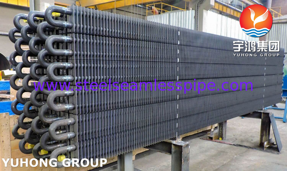 Tubos de aço carbono tipo H e tipo H duplo ASTM A179 / ASME SA179