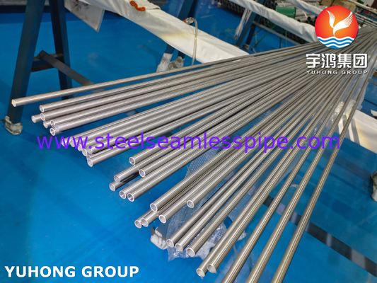 TUBERIA DE NIQUEL HASTELLOY TUBE ASTM B622 Hastelloy C276 Refinagem de petróleo e gás