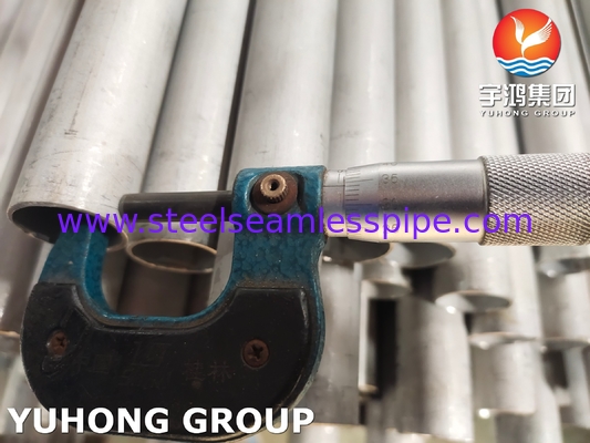 ASTM A789 ASMESA789 SUPER DUPLEX TUBO SEAMLESS DE AÇO S31803, S32205, S32750, S32760, S31254 Para trocador de calor