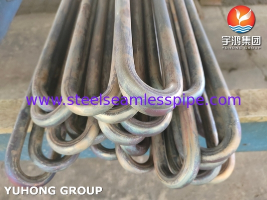 ASTM A213 TP316L Tubo de dobra em U de aço inoxidável para caldeira HT,ET NDT Disponível