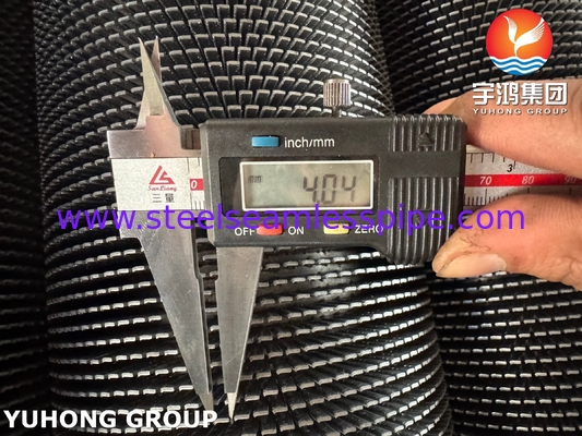 ASTM A335 P11 HFW Tipo serrilhado Tubos finos Para HRSG Sistema de recuperação de calor a vapor