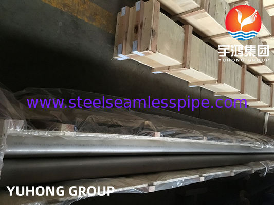 ASTM A312 TP347H Tubo sem costura de aço inoxidável para indústria de alta temperatura