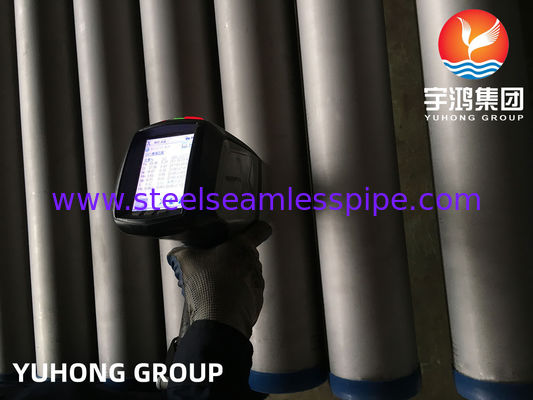 ASTM A312 TP347H Tubo sem costura de aço inoxidável para indústria de alta temperatura