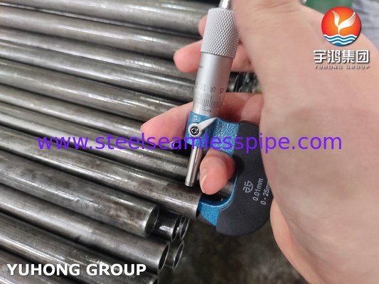ASTM A179 / ASME SA179 Tubos sem costura Tubos de caldeira de aço carbono para trocadores de calor, condensadores
