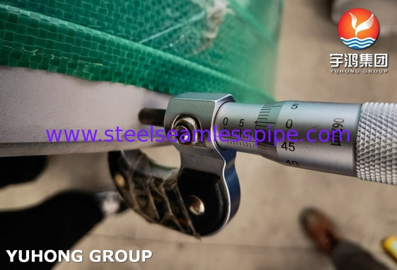 ASTM A358 / ASME SA358 TP316L Tubo soldado de aço inoxidável em conserva e aquecido para gás petrolífero químico
