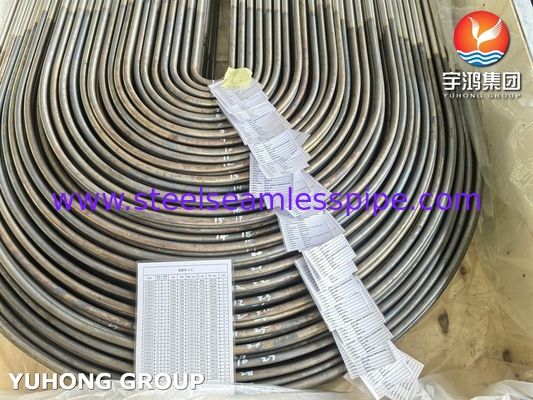 Tubo de trocador de calor de aço inoxidável ASME SA213 TP304L ASTM A262 Prática E
