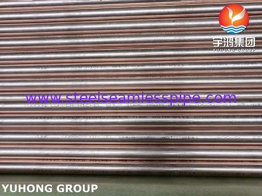 ASME SB111 / ASTM B111 C70600 O61 Tubos sem costura de liga de cobre