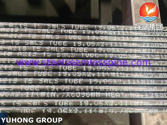 ASTM A213 T5 K41545 Tubo de aço de liga de cromo molibdênio sem costura para equipamento de trocador de calor