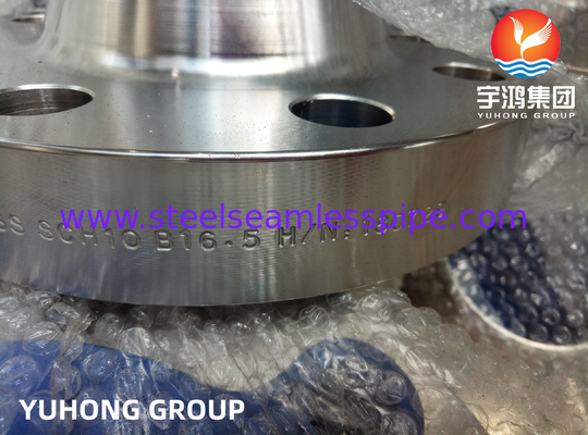 ASTM A182 ASME SA182 F347L Flange forjada RF de pescoço de solda para caldeiras supercríticas