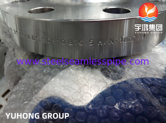 ASTM A182 ASME SA182 F347L Flange forjada RF de pescoço de solda para caldeiras supercríticas