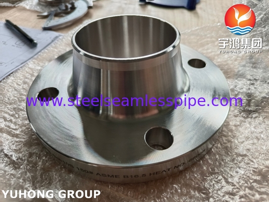 Super duplex 2507 Flange ASTM A182 F53 UNS S32750 Super duplex flange de pescoço de solda