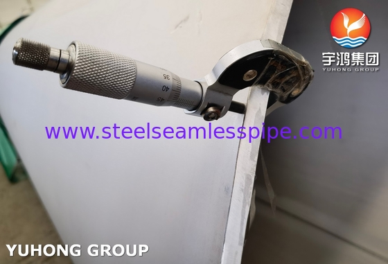 ASTM A358 / ASME SA358 TP316L Tubo soldado de aço inoxidável em conserva e aquecido para gás petrolífero químico