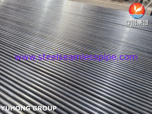 ASTM A268 TP405 UNS S40500 Equipamento de tratamento térmico de tubos sem costura de aço inoxidável ferrítico e martensítico