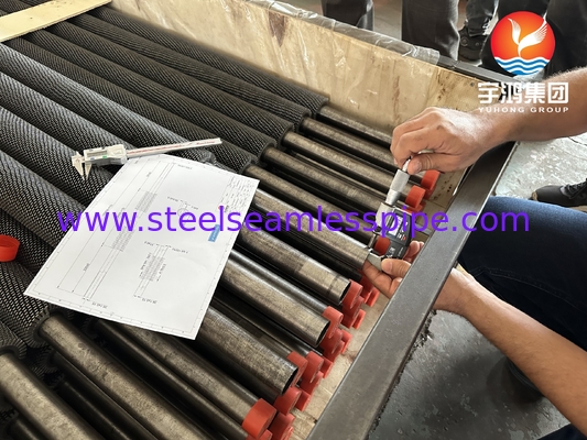 ASME SA213 T22 Tubos de finalidade serrada de aço ligado HFW para projetos de refinarias