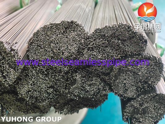 Tubo capilar médico de aço inoxidável soldado ISO9626 SUS304, tubo hipodérmico