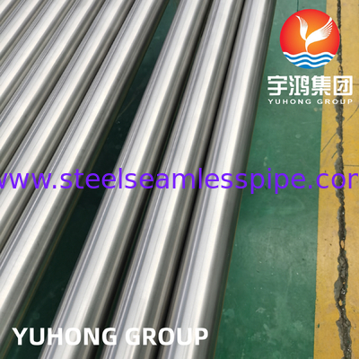 ASTM B861 Grade 2 UNS R50400 Titanium Alloy Seamless Pipe For Seawater Condenser