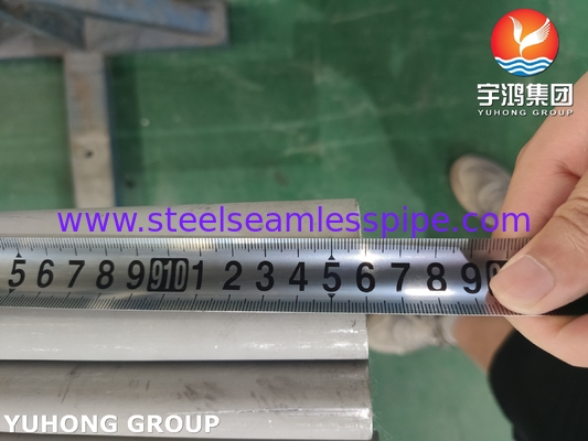 ASTM A249 TP316Ti Tubos soldados de aço inoxidável, petroquímicos, trocadores de calor
