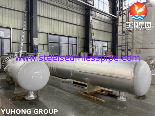 Floating Head Heat Exchanger AES Type ASME SA240 SS316L  Shell  With ASME SA213 TP316L Tube