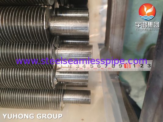 Tubo de barbatanas incorporado de aço carbono ASTM A179 G para arrefecedor de ar