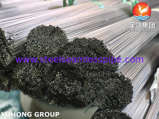 Tubo hipodérmico de aço inoxidável de alta precisão para injeções médicas ISO9626 SUS304