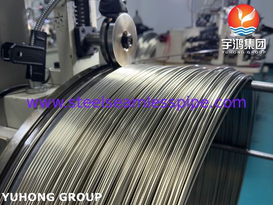 Tubo hipodérmico de aço inoxidável de alta precisão para injeções médicas ISO9626 SUS304