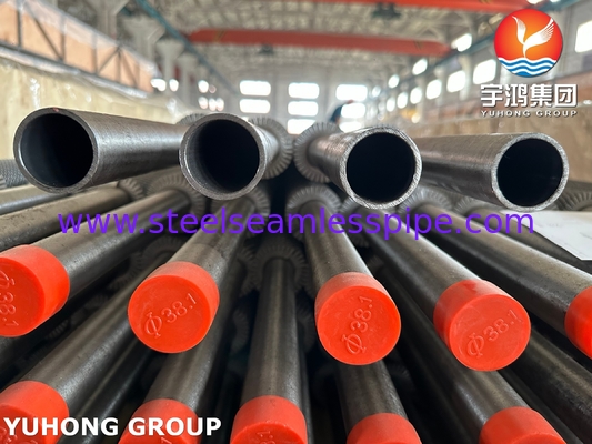 ASTM A213/ ASME SA213 T22 Tubo com aleta serrilhada HFW Dois Portos Podem Ser Curvados em U para Gerador de Vapor de Recuperação de Calor