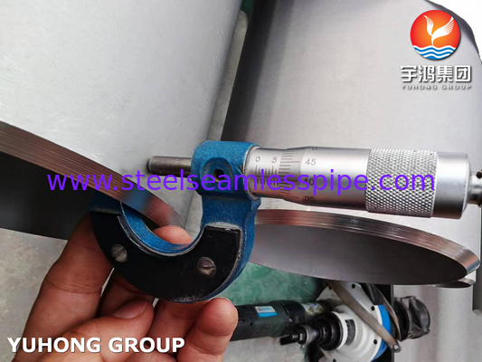 Tubo de aço inoxidável duplex ASTM A790 / ASME SA790 S31803
