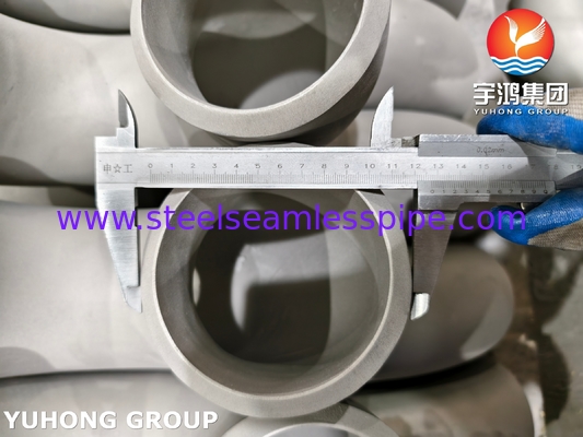 ASTM A403 / ASME SA403 WP321H Instalação em aço inoxidável sem costura 180° Cotovelo B16.9