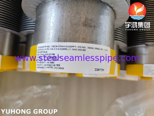 ASTM A335 P9 Tubos em espiral para equipamentos de transferência de calor