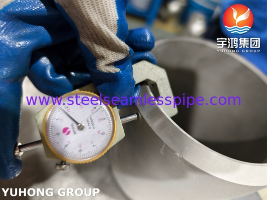 Redutor concêntrico de aço inoxidável ASTM A403 WP321H ASME B16.9 para solda de topo