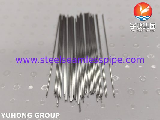 Tubo de Agulha Intravenosa de Aço Inoxidável SUS304 de Grau Médico, Ponta com Corte Posterior