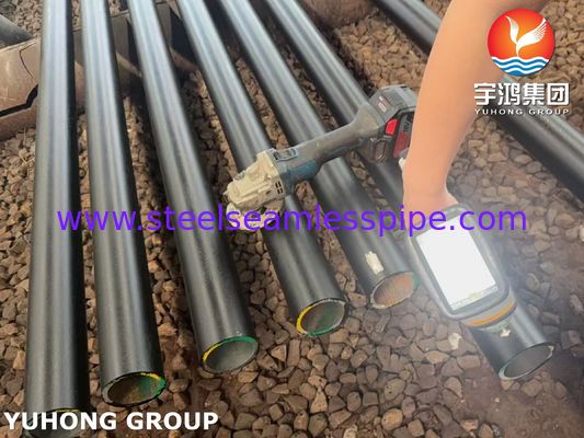 Tubo sem costura de aço liga ASTM A335 P9 SCH40 / SCH80 para serviço em alta temperatura