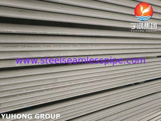 Tubo sem costura de liga de níquel-ferro-cromo ASME SB407 UNS N08810 para equipamentos de plataformas offshore de petróleo e gás