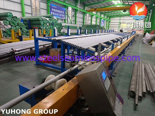 Tubo sem costura de liga de níquel-ferro-cromo ASME SB407 UNS N08810 para equipamentos de plataformas offshore de petróleo e gás