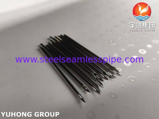 SUS304 Oval-Shaped Back Eye Tip Arteriovenous Fistula Needle Tube For Haemodialysis