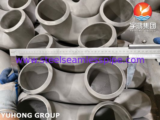 Fittings para tubos de aço inoxidável ASTM A403 WP321H ASME B16.9 Buttweld 180° Cotovelo