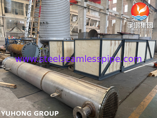 BV inspeccionado SA182 F11 GR.2 Tubos de folha de vidro e trocador de calor de tubo TEMA tipo R para transferência óptima de calor