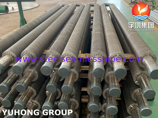 ASTM A106 GR.B HFW U Fin Tube Material de barbatanas de aço carbono durável