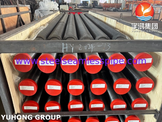 Tubo com aleta serrilhada ASTM A335 P11 com aleta GR 11 para sistema HSRG de superaquecedor