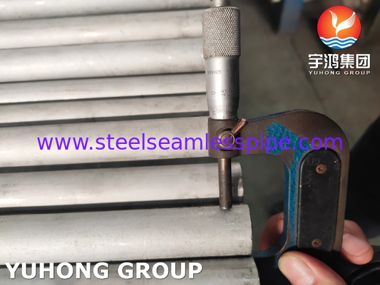 ASTM A789 UNS S31803 1.4462 Tubo duplex de aço inoxidável sem costura e soldado
