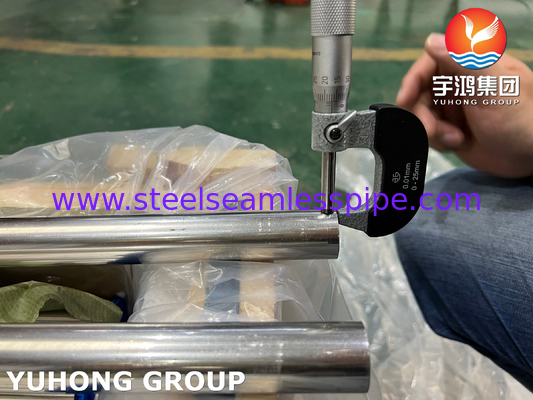 Tubo de Cobre Níquel ASTM B111 C71500 para Trocador de Calor